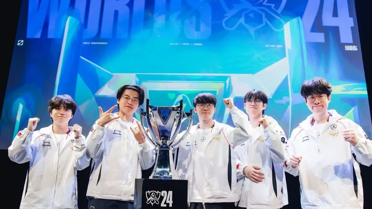 T1 have been crowned as the 2024 League of Legends World Champions