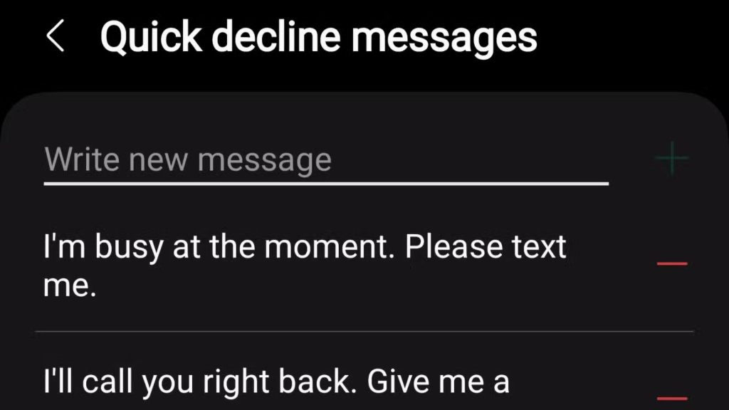 How to Change the "Respond With Text" Message